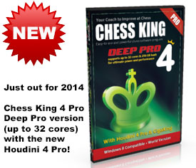 Chess King 4 Deep Pro (new for 2014) – Ultimate DVD
