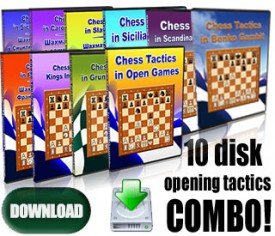 ALL 10 CHESS TACTICS IN THE OPENING COMBO (All Platforms)
