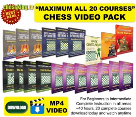 Chess King TV – ALL 20 Courses Maximum Video Download Pack