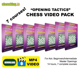 Chess King TV – 7 Courses Tactics in the Openings Video Download Pack