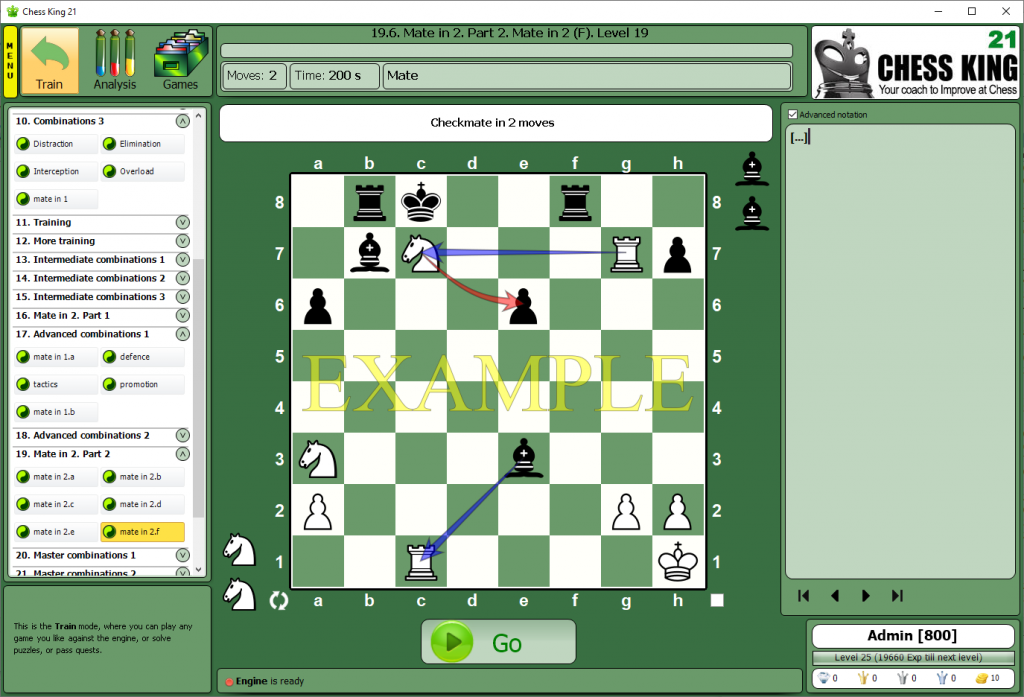 Chess King Puzzle Mode