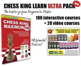 Chess King Learn ULTRA pack 106 + Videos Best of Best