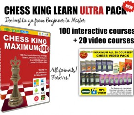 Chess King Learn ULTRA pack 106 + Videos Best of Best