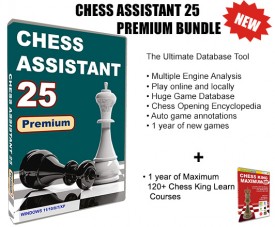 Chess Assistant 25 for Windows Premium Bundle Play & Learn (Download)