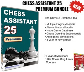 Chess Assistant 25 for Windows Premium Bundle Play & Learn (Download)